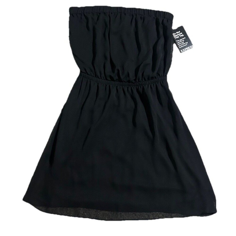 Strapless “little black dress” Optional Straps Size XS NEW Night Out Dance Party